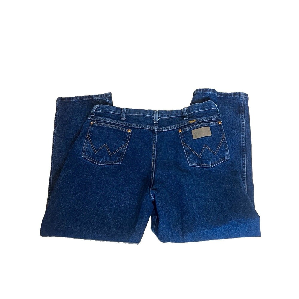 Vintage 2001 Wrangler Cowboy Cut Men’s Dark Wash Jeans 38/28 Gorpcore Y2K